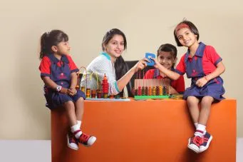 Nursery school in Khosa Kotla